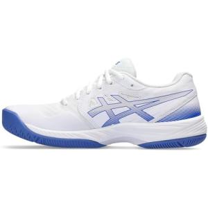 アシックス(ASICS) バドミントンシューズ GEL-COURT HUNTER 3 レディース ホワイト/ライラックH 24cm｜campista