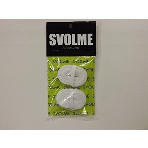 SVOLME スボルメ シューレース 130cm 111-33487 WHITEホワイト