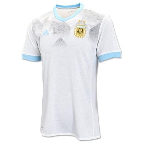 アディダス 2017 アルゼンチン代表 ホーム プレマッチシャツSS ホワイト XS