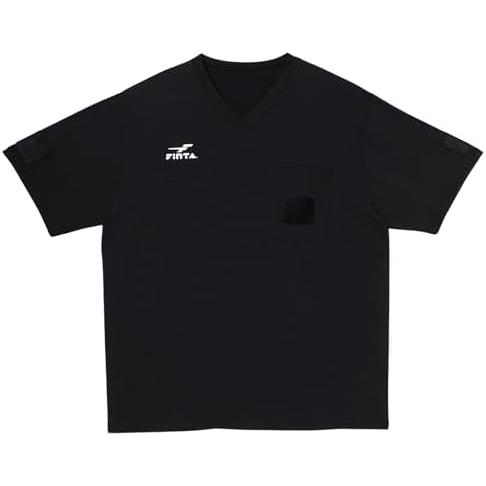 フィンタ(FINTA) 極冷 半袖 レフェリーシャツ FT4129 ブラック XOサイズ