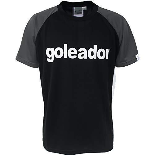 goleador バックラインプラシャツ G-2325 Sサイズ ブラック ゴレアドール