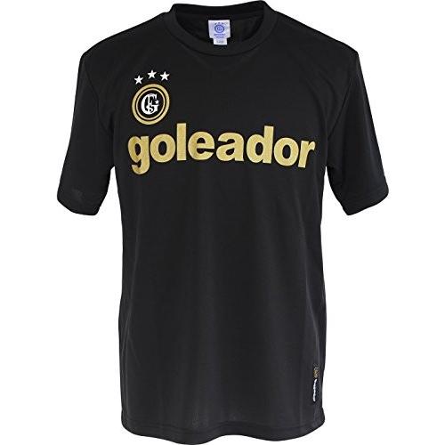 goleadorゴレアドール プラTシャツ G-440 LLサイズ ブラック/ゴールド