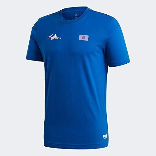 アディダス メンズ サッカー 翼代表 半袖Tシャツ Tsubasa Japan Tee カレッジロイ...