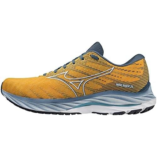 ミズノ(MIZUNO) ランニングシューズ ウエーブライダー26 J1GC220407 オレンジ/ホ...