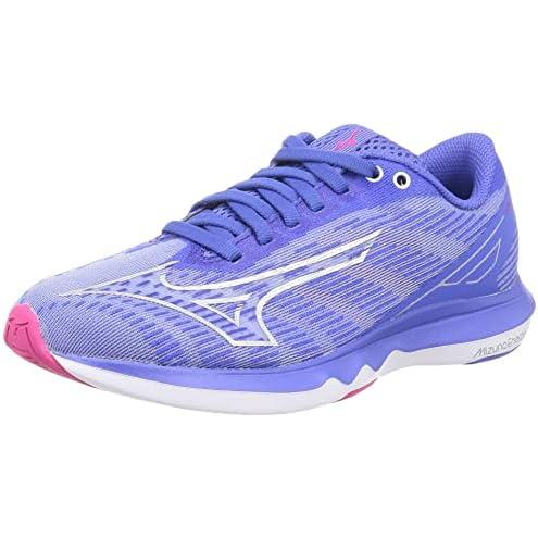 ミズノ(MIZUNO) ランニングシューズ ウエーブシャドウ 5 J1GD219705 ラベンダー/...