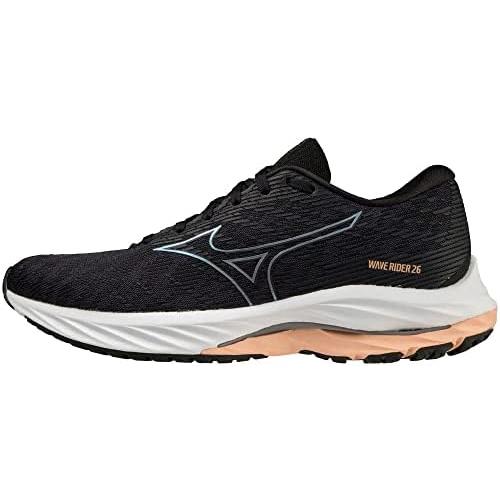 ミズノ(MIZUNO) ランシュー レディース ウエーブライダー26 J1GD220622 ブラック...