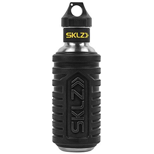 スキルズ(SKLZ) トレーニング用 ウォーターボトル ステンレス鋼製 高密度フォームローラー外装付...
