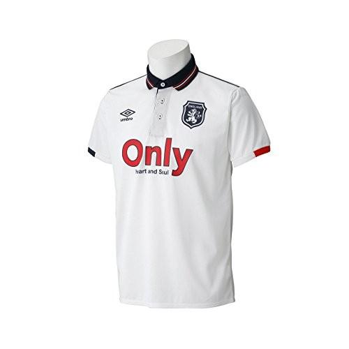 アンブロ UMBRO グラフィックポロシャツ UCS7575 WHT ホワイト M