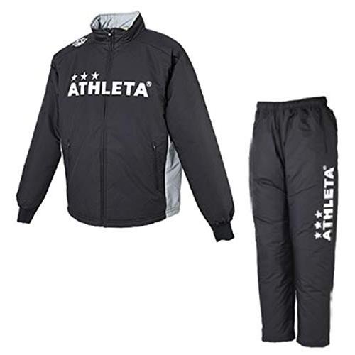 ATHLETAアスレタ ウォーマースーツ Sサイズ YW155 BLKブラック