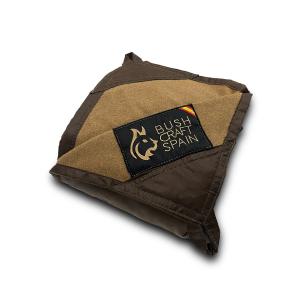 ブッシュクラフトスペイン】オイルスキン タープ 限定版 カモ柄 3x3m