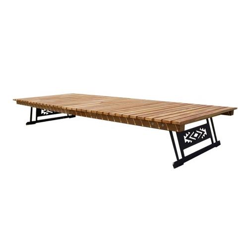 Oak standard folding Low　table　オーク　スタンダード 折り畳み　ローテ...