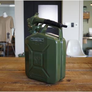 VALPLO社　NATO軍ジェリカン　5L　スパウトSET　カラーグリーン　　本物の質感で大人気です。