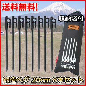snow peak（スノーピーク） ソリッドステーク 20 ペグ 20cm 鍛造ペグ