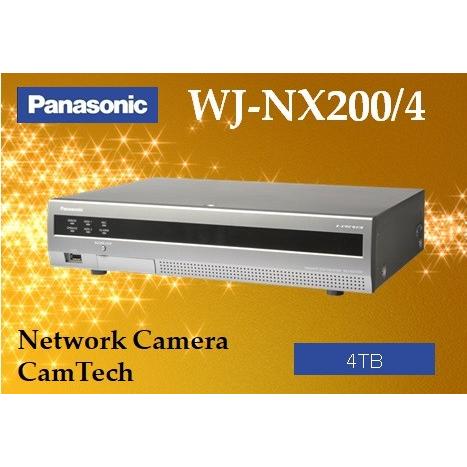 WJ-NX200/4【新品】panasonic i-PRO EXTREMEネットワークディスクレコー...