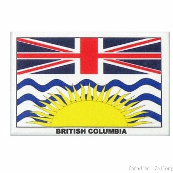 カナダ・ブリティッシュ　コロンビア州旗 マグネット