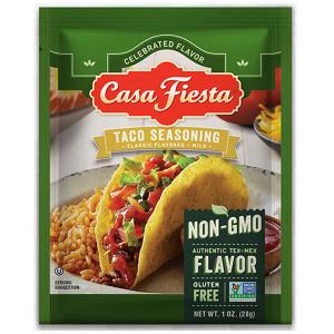 10袋 カサフィエスタ タコ シーズニングミックス 28g