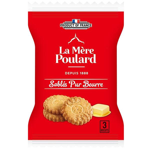 食べきりサイズ　12袋　ラ・メール・プラール　サブレビュールブール　３枚入り