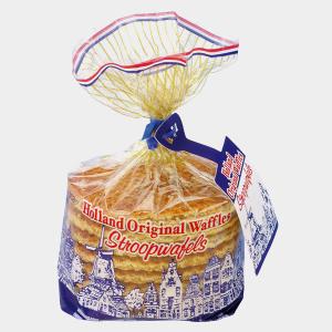 袋入り 15個　ホーランドオリジナルワッフル　ストループワッフル 250g 8枚入り 　クール便配送の選択可能