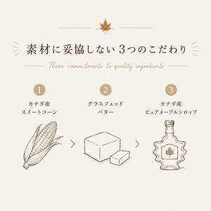 ピュアメープルバターポップコーン 100g×1...の詳細画像2