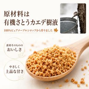 メープルシュガー オーガニック 100g 24...の詳細画像2