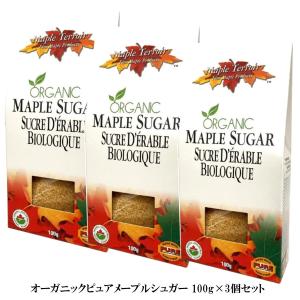 メープルシュガー オーガニック 100g 3箱セ...の商品画像