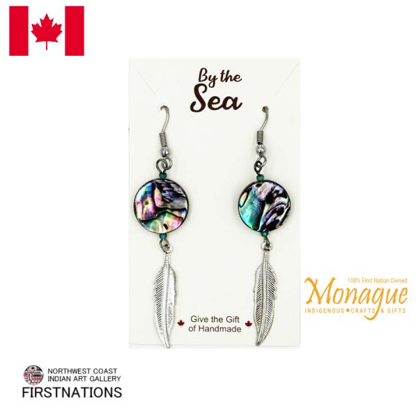 ドリームキャッチャー アクセサリー ピアス 本物 オジブア族 インディアン ハンドメイド BY TH...