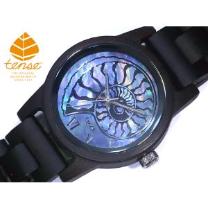 tense テンス 日本総輸入元 2年保証 カナダ 木製 40mm ウッドウォッチ