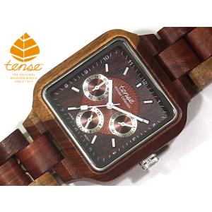 tense テンス 日本総輸入元 2年保証 カナダ 木製 38mm 腕時計 ウッド