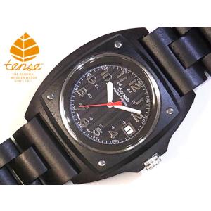 カナダ製 Tense ウッドウォッチ 木製 腕時計 メンズ 日本製ムーブメント 安心の国内メンテナンス対応 日付機能付｜canadianselect