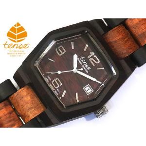 tense テンス 日本総輸入元 2年保証 カナダ 木製 腕時計 40mm ウッド