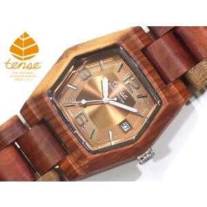 tense テンス 日本総輸入元 2年保証 カナダ 木製 腕時計 40mm ウッド