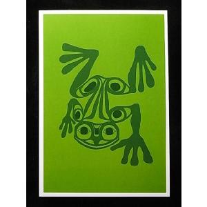 【チムシアン族（Tsimshian族）デザインポストカード】Garfinkel Publications社