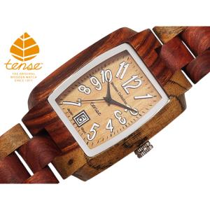 tense 腕時計 カナダ製 tense テンス 日本総輸入元 2年保証 カナダ 木製 腕時計 40mm ウッド