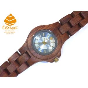 カナダ製 Tense ウッドウォッチ 木製 腕時計 レディース 日本製ムーブメント 安心の国内メンテナンス対応｜canadianselect