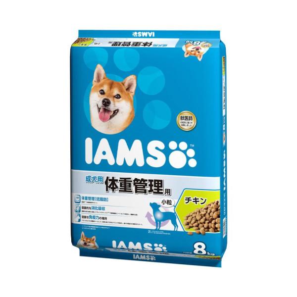 マースジャパン アイムス 成犬用 体重管理用 チキン 小粒 8kg