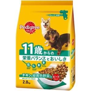 マースジャパン ペディグリー 11歳からの チキン＆緑黄色野菜入り 2kg PD24 1ケース6個セ...