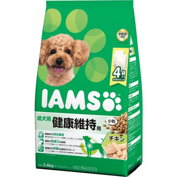 マースジャパン アイムス 成犬用 健康維持用 チキン 小粒 2.6kg 1ケース4個セット