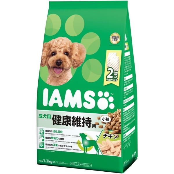 マースジャパン アイムス 成犬用 健康維持用 チキン 小粒 1.2kg 1ケース6個セット