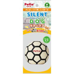 ペティオ 犬用おもちゃ サイレントドッグラテックス サッカーボール×12個セット