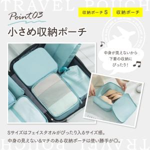 トラベルポーチ 圧縮 旅行 セット 収納 小物...の詳細画像4