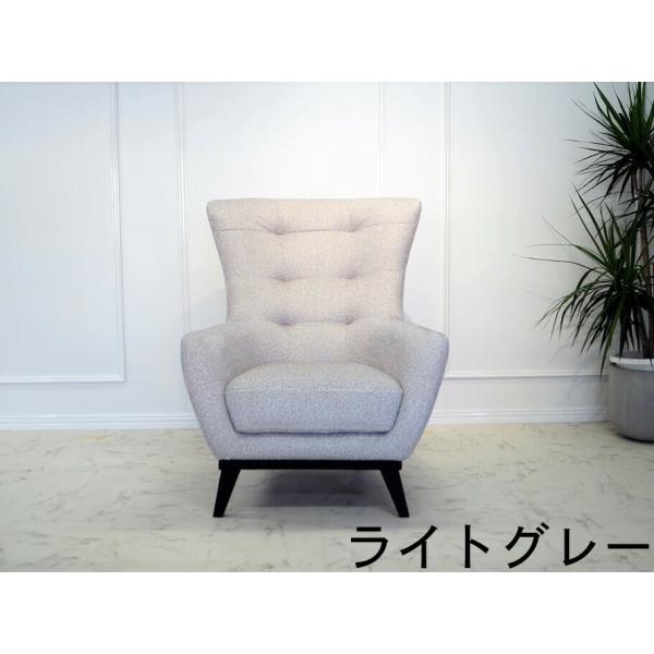 PRAD 　1人用ソファー　ライトグレー　トルコ製