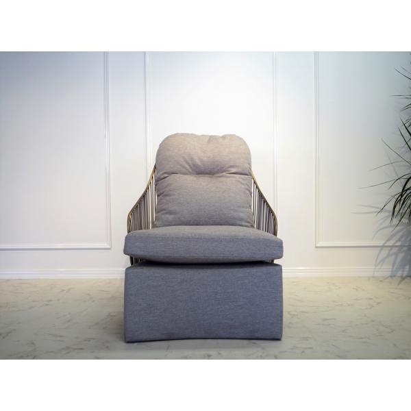 DHORMA (ダーマ)　1人掛けソファ　グレー　トルコ製