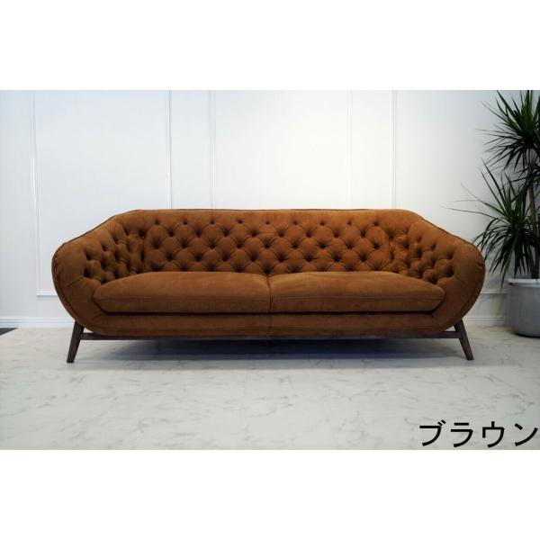 ICON 　2人用　3人用ソファ　ブラウン　トルコ製