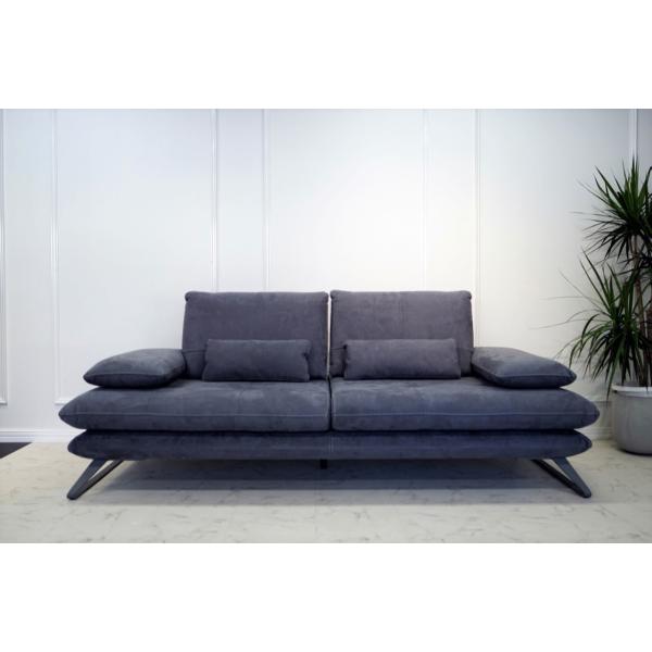 OPUS 2人用　3人用ソファ グレー 210cm　座面広　トルコ製