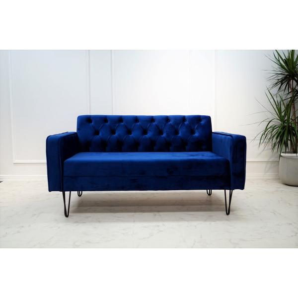 ANGEL 　2人用ソファ　ブルー　トルコ製