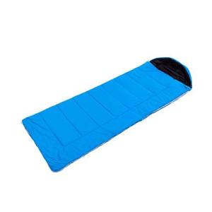 人気定番 キャンプ用寝袋 封筒寝袋 シングル大人の屋外旅行キャンプ屋内暖かい断熱材寝袋 1 2シーズン Moolo 色 青 エマージェンシーグッズ Ba By Ru