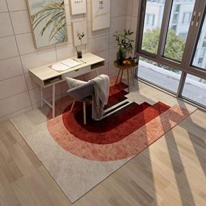 長方形 カーペット防音 カラー おしゃれ 畳 ナチュラル 幾何学模様 ラグ 洗える 滑り止め付 快適 毛足短め 保温
