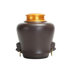 家庭での人間または最愛のペットの埋葬壷のためのセラミック火葬灰防湿密閉ジャー大人
