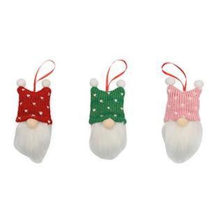 ROOYA BABY Direct-JP3個 飾り置物 ペンダント サンタクロース クリスマス ぬいぐるみ クリスマスツリー 室内 オーナ