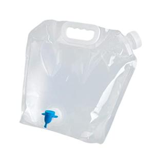 amleso 屋外車用付きポータブル水タンクコンテナバッグウォーターボトル, 5L 32x30x14cm